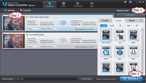 Convert ISO, TIVO, RMVB, VOB to AirPlay supporte video