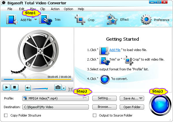 Convert MTS to Pro Res Windows