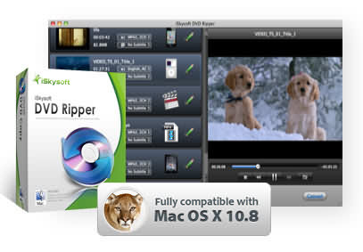 iSkysoft DVD Ripper for Mountain Lion