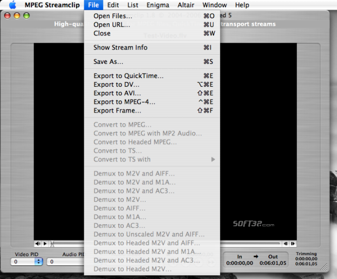 MPEG-Stream for Mac