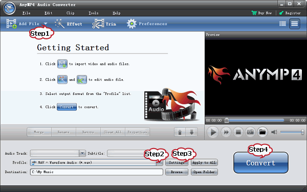 How to Convert APE, ALAC or FLAC to 24bit WAV/AIFF