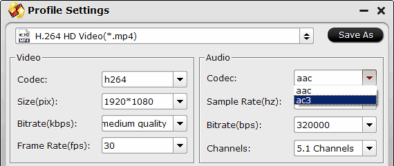 Convert MKV FLAC to AAC or AC3 5.1