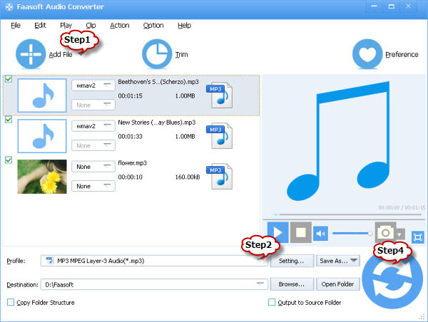 Convert YouTube to high quality MP3 128kbps