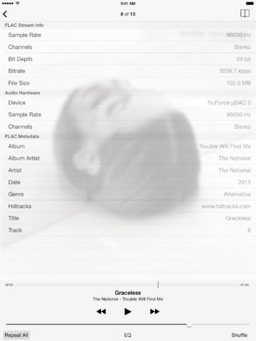 FLAC Player for iPad