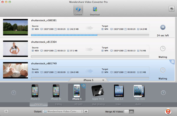 Convert MP4 to iPhone 6 format