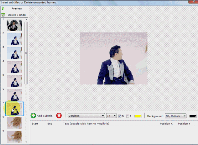 Edit GIF on Windows 8/7/Vista/XP