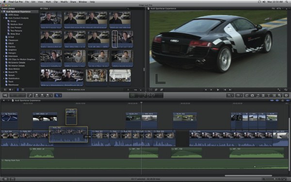 Final Cut Pro - alternative to PowerDirector