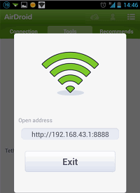 AirDroid url